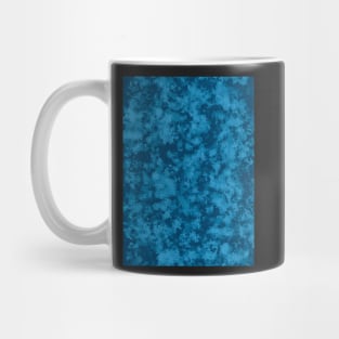 Blue leaves Mug